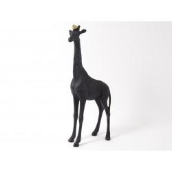 FUNNY girafe oiseau or 93cm