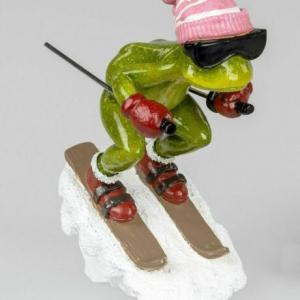 Grenouille fille Ski